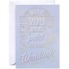 American Greetings Blank Will You Be My Bridesmaid Cards, Red Heart (8-Count)(Blank Wedding Invitations)