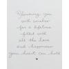 American Greetings Bridal Shower Card (Happy Forever)(Dress)