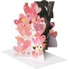 American Greetings Pop Up Wedding Card (A Wonderful Life)(Wedding LOVE hearts DOA)
