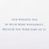 American Greetings Wedding Thank You Cards, Much More Wonderful (8-Count)