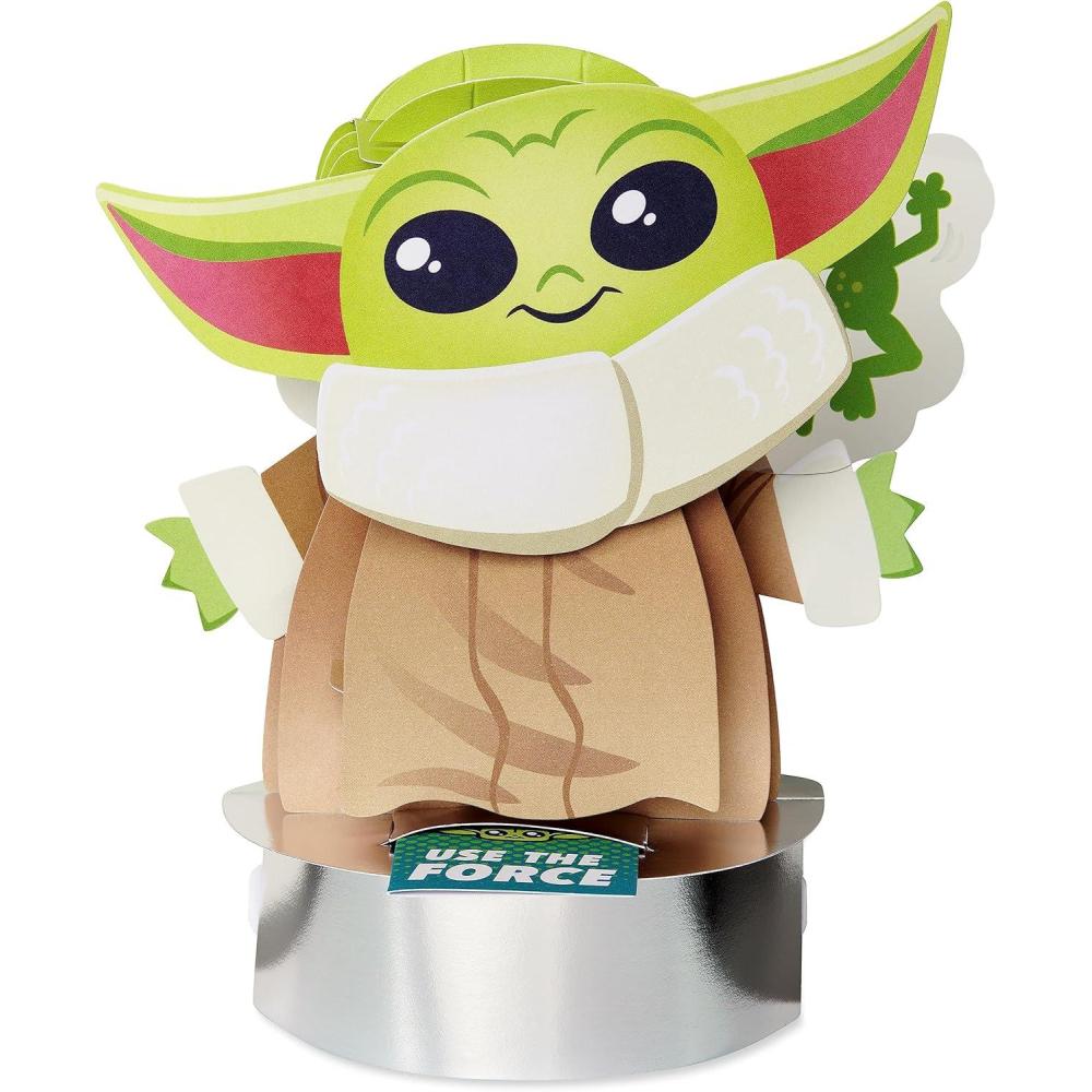 imageAmerican Greetings Displayable Pop Up Star Wars Birthday Card Grogu Amazing BirthdayStar Wars Grogu Icon Club