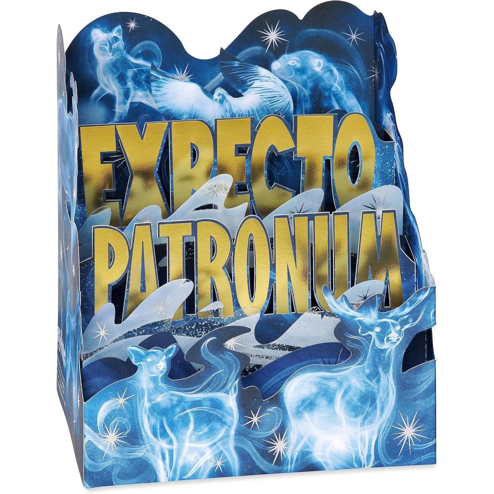 imageAmerican Greetings Pop Up Harry Potter Birthday Card QuidditchExpecto Patronum FINAL