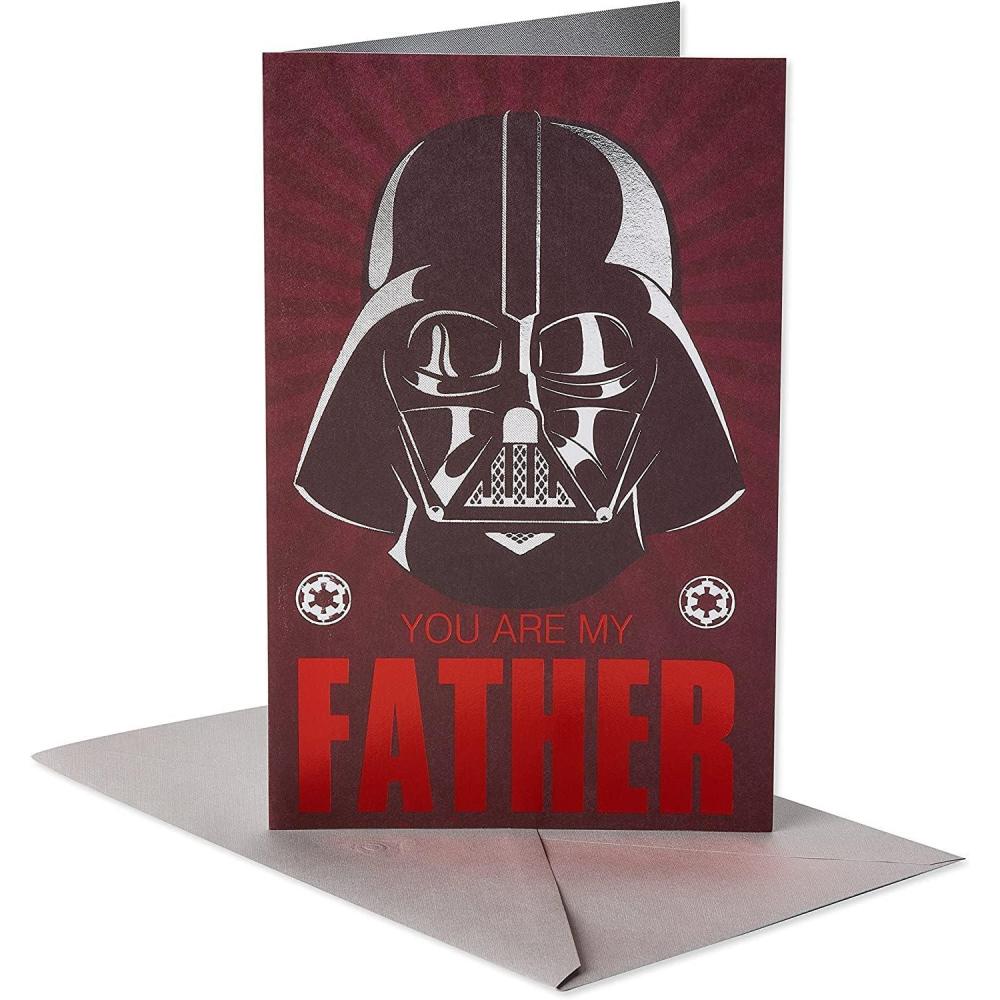 imageAmerican Greetings Star Wars Birthday Card for Dad Darth VaderStar Wars Birthday Card