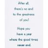 American Greetings Belated Birthday Card (I Know It’s Late)(I Know It’s Late)