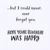 American Greetings Belated Birthday Card (I Know It’s Late)(Pink Present With Confetti)