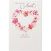 American Greetings Birthday Card for Aunt (Floral)(Floral Birthday Card for Aunt)