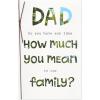 American Greetings Birthday Card for Dad (Count on You)(Count of You)