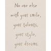 American Greetings Birthday Card for Granddaughter (All About You)(No One Else Like You)