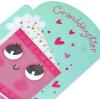 American Greetings Birthday Card for Granddaughter with Stickers (Pinch of Sugar)(Decorate Cake w Stickers)