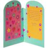American Greetings Birthday Card for Granddaughter with Stickers (Pinch of Sugar)(Decorate Cake w Stickers)