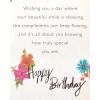 American Greetings Birthday Card for Her (Birthday That Shines)(Birthday Girl)