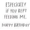 American Greetings Funny Birthday Card from Pet (We’d Still Be Good Friends)(From Pet)