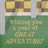 American Greetings Pop Up Harry Potter Birthday Card (Quidditch)(Accordion Quidditch)