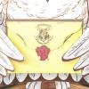 American Greetings Pop Up Harry Potter Birthday Card (Quidditch)(Hedwig)
