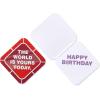 American Greetings Wearable Birthday Crown for Girl (World Is Yours)(Birthday Girl Party Hat)