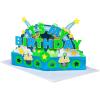 American Greetings Wearable Birthday Crown for Girl (World Is Yours)(It’s My Birthday Party Hat)
