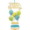 American Greetings Birthday Card (Couldn’t Ever Forget)(Hanging Greetings Cake)
