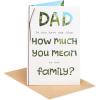 American Greetings Birthday Card for Dad (Count on You)(Count of You)