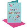 American Greetings Birthday Card for Her (Birthday That Shines)(Floral Happy Birthday)
