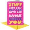 American Greetings Birthday Card for Her (Eliminates Caring)(Better w Age Lettering)