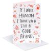 American Greetings Funny Birthday Card from Pet (We’d Still Be Good Friends)(From Pet)