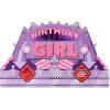 American Greetings Wearable Birthday Crown for Girl (World Is Yours)(Birthday Girl Party Hat)