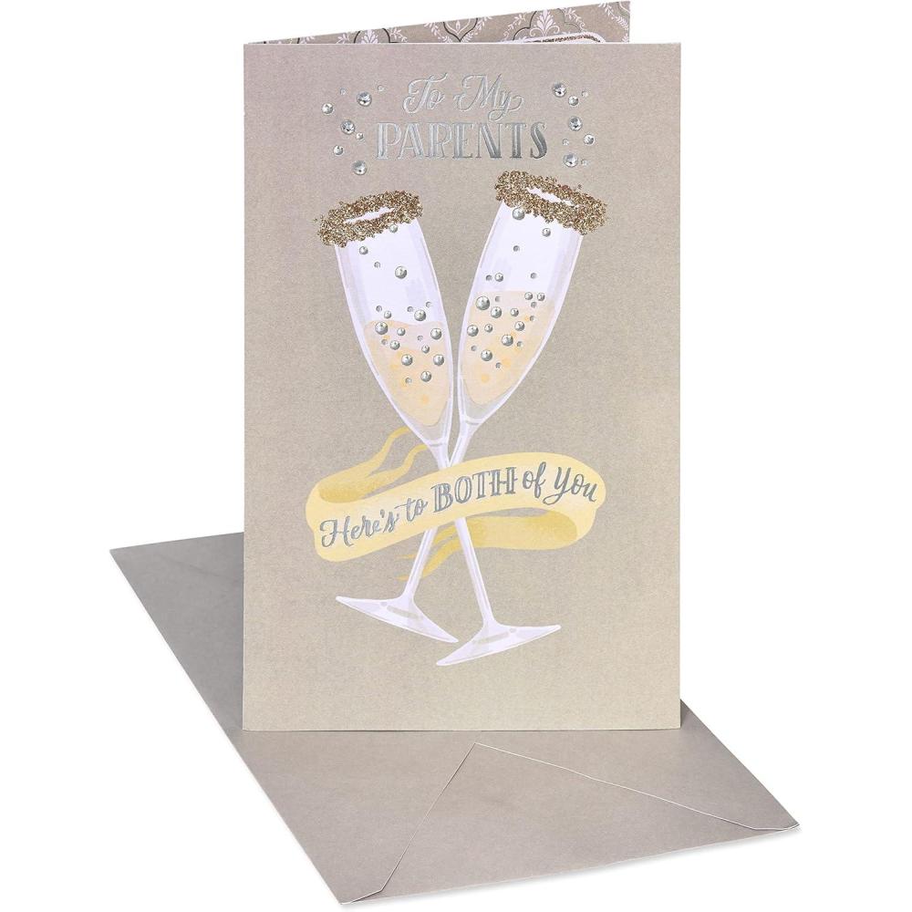 imageAmerican Greetings Anniversary Card for Parents Love is Worth KeepingThank You