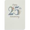 American Greetings Anniversary Card (This Day is For You)(25th Anniversary With Flowers)