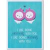 American Greetings Anniversary Card for Him (Over and Over)(I Like Doing Anything With You)