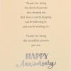American Greetings Anniversary Card for Parents (Love is Worth Keeping)(Thank You)