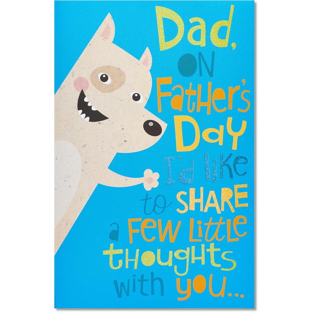 imageAmerican Greetings Fathers Day Card for Dad Little ThoughtsLittle Thoughts