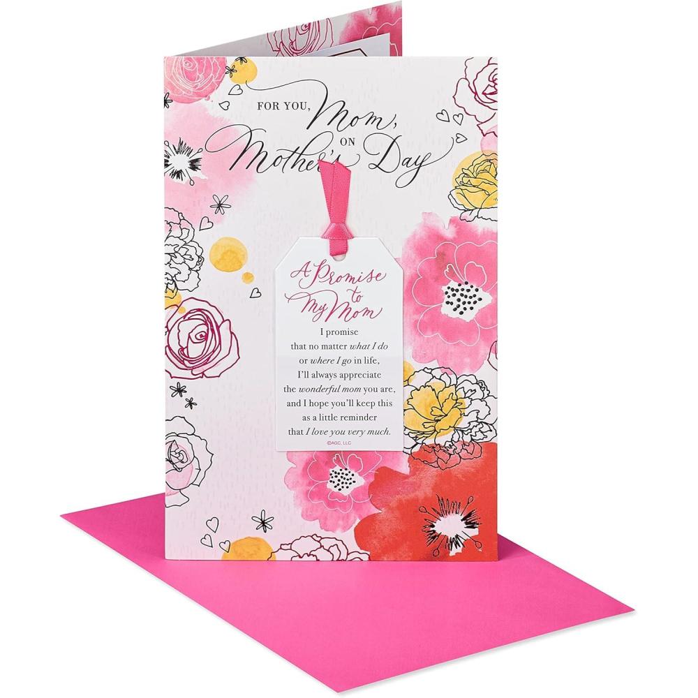imageAmerican Greetings Mothers Day Card for Mom A Promise That I Love YouA Promise That I Love You