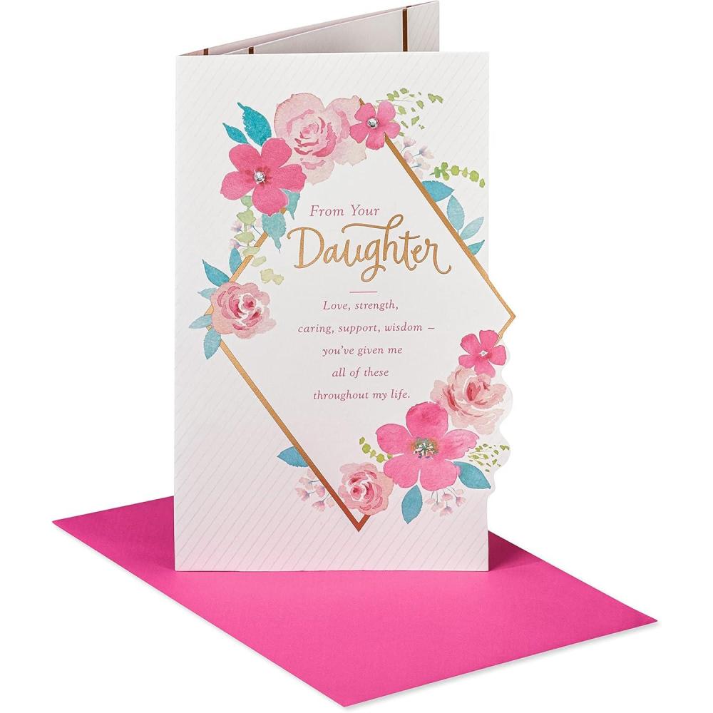 imageAmerican Greetings Mothers Day Card for Mom from Daughter Youve Given Me All of TheseAll of These
