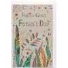 American Greetings Fathers Day Card (Lucky to Know You)(Lucky Enough to Know You)