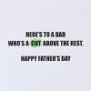 American Greetings Fathers Day Card for Dad (A Cut Above The Rest)(A Cut Above The Rest)