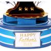 American Greetings Fathers Day Card for Dad (All-Time Hero)(Platform Base Trophy)