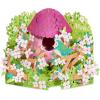 American Greetings Magic Moments Displayable Pop Up Mother’s Day Card with Envelope (Love and Joy)(Birds with House Diamond Base)