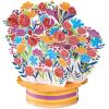 American Greetings Magic Moments Displayable Pop Up Mother’s Day Card with Envelope (Love and Joy)(Floral)