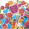 American Greetings Magic Moments Displayable Pop Up Mother’s Day Card with Envelope (Love and Joy)(Floral)