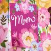American Greetings Magic Moments Displayable Pop Up Mother’s Day Card with Envelope (Love and Joy)(XL Accordion Sliceform Florals)