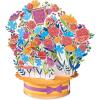 American Greetings Magic Moments Displayable Pop Up Mother’s Day Card with Envelope (Love and Joy)(Floral)