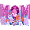 American Greetings Magic Moments Displayable Pop Up Mother’s Day Card with Envelope (Love and Joy)(Mom Accordion)