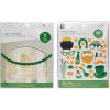 American Greetings 10″ 16-Count Lunch Bags, Green Shamrocks(Photo Booth Kit)