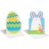American Greetings Religious Easter Card (Day of Love and Grace)(Chick and Bunny)