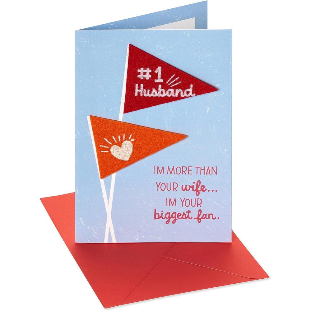 imageAmerican Greetings Valentines Day Card for Husband Biggest FanBiggest Fan