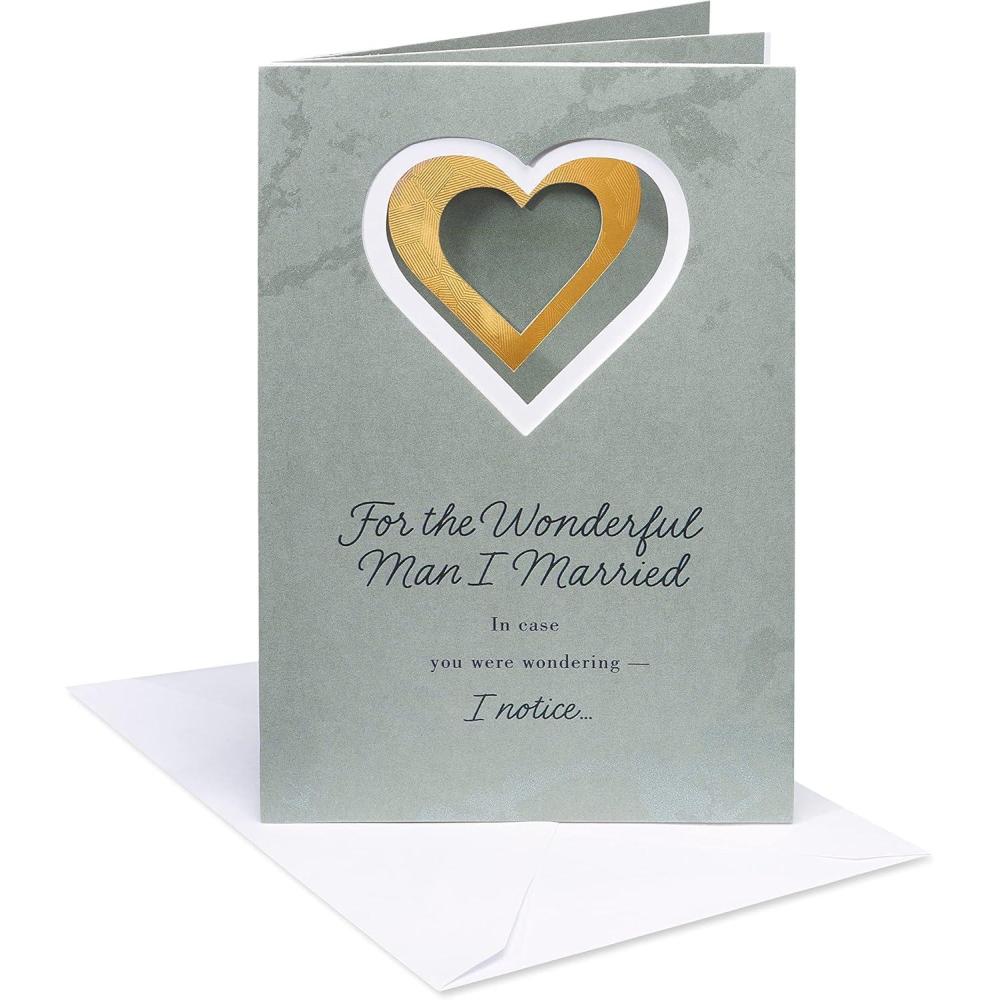 imageAmerican Greetings Valentines Day Card for Husband Grateful Every Day to Have YouI Notice
