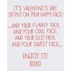 American Greetings Valentines Day Card (Make it Fun)(XOXO)