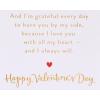 American Greetings Valentines Day Card for Husband (Grateful Every Day to Have You)(I Love You)