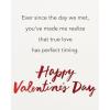 American Greetings Valentines Day Card for Husband, Wife, Boyfriend, Girlfriend or Significant Other (I Love You for Every One)(Red)