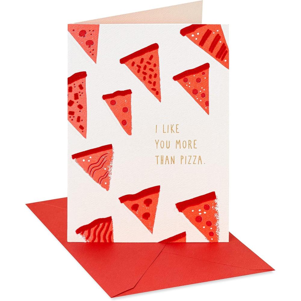 imageAmerican Greetings Funny Valentines Day Card Really Like PizzaReally Like Pizza